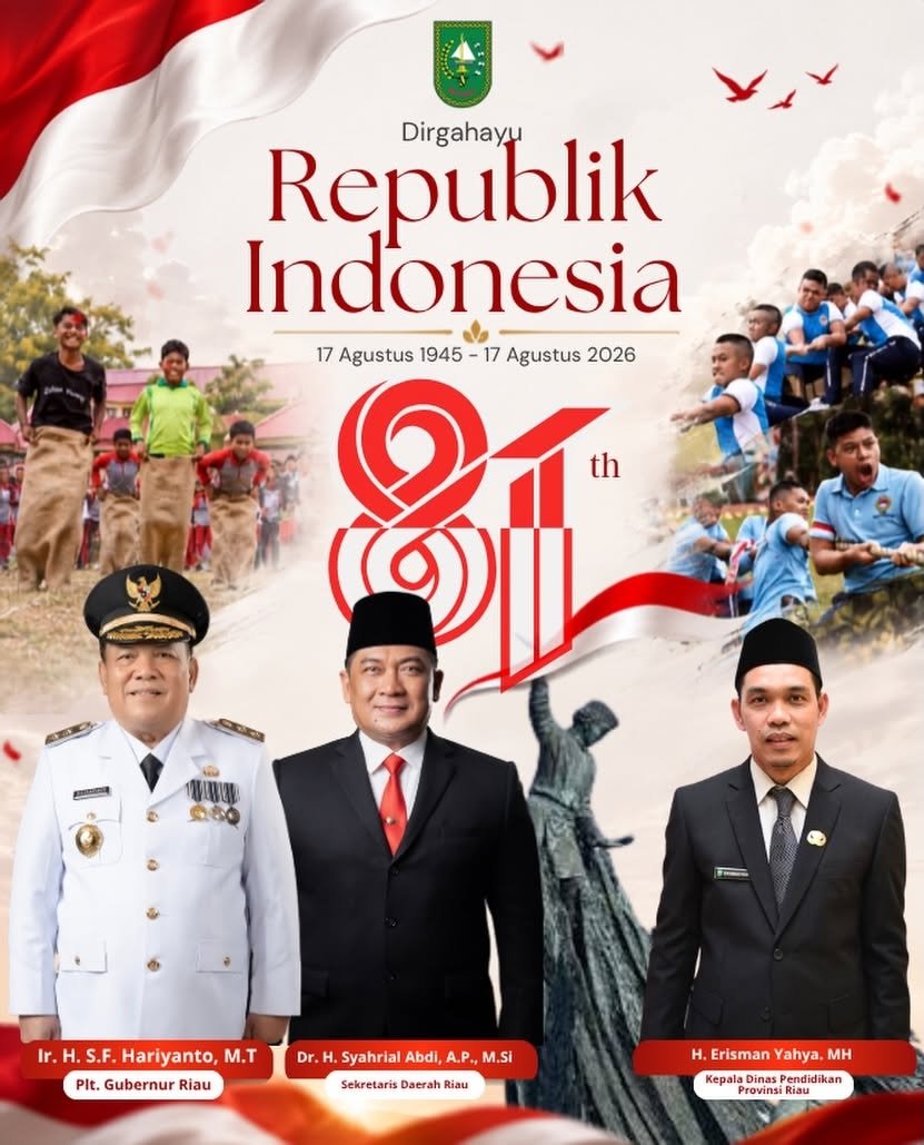 Iklan HUT RI Diknas Riau 2026 